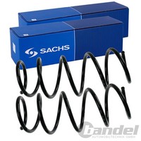 2X Sachs Fahrwerksfeder Vorderachse Passend FüR Opel Corsa D (S07) 1.0 - 1.4