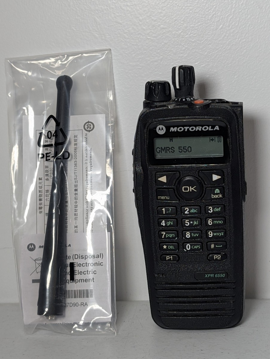 motorola50s pro モトローラー Motorola XPR6550 UHF 403-470 MHz Digital DMR Portable Radio