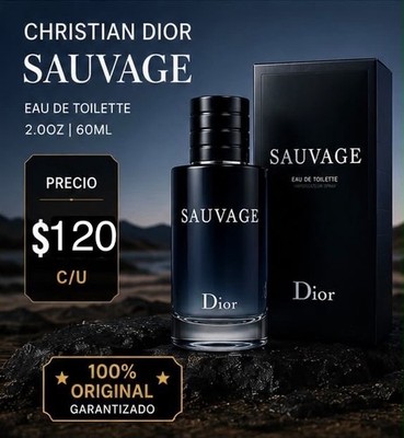 Dior Sauvage Eau de Toilette Spray, Regular Size 2.0 oz / 60 mL