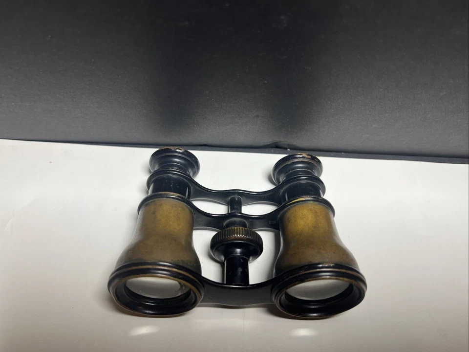 Lemaire Fabt Paris Opera Binoculars Vintage, 4" Early 1900s. - Image 4 of 4