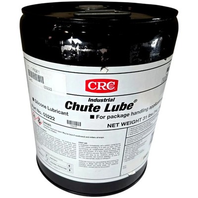 CRC 03222 Industrial Chute Lube 31 lb Pail Silicone Lubricant