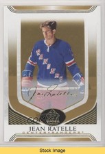 2020 Upper Deck SP Signature Edition Legends Gold Jean Ratelle #16 HOF READ 02v3