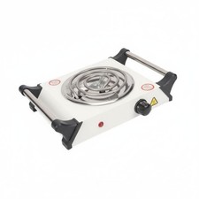 Single Electric Burner Easy to Clean Single Coil Hot Plate Even Heating