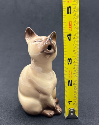 Rare Vintage Monrovia Hagen Renaker DW Siamese Calypso Cat Figurine - Picture 2 of 12