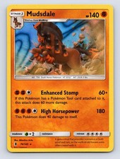 Mudsdale 76/145 Holo Rare Guardians Rising Pokemon NM/M