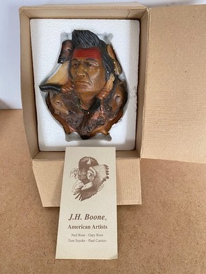 herbstwind amerikanische indianer skulpturen wandbehang