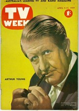 TV WEEK (Victoria) April 9 1959 ARTHUR YOUNG