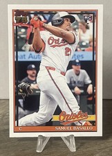 2026 Topps Series 1  SAMUEL BASALLO  1991 Topps RC  #T91-20 Baltimore Orioles RC