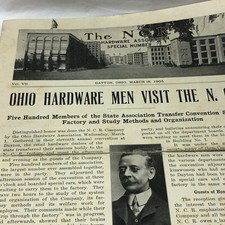 Vintage 1905 Ohio Hardware Association paper