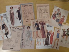 11 Pieces Vintage Sowing Pattern Ephemera For Junk Journal, Collage, Scrapbook