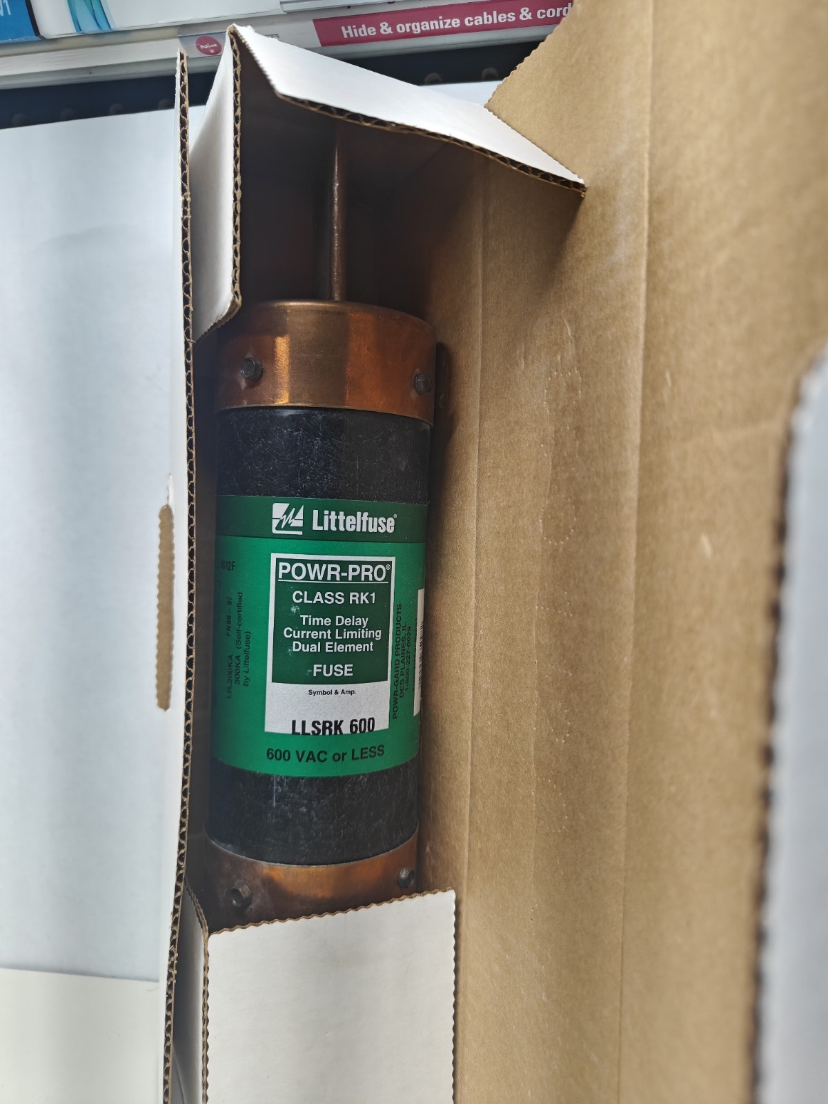 New Littelfuse LLSRK-600-ID Indicator Dual Element Class RK1 Fuse 600A 600V