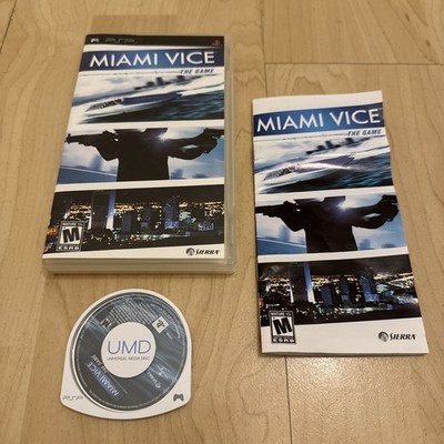 MIAMI VICE THE GAME SONY PSP OVP, CiB Spiel private Sammlung US VERSION