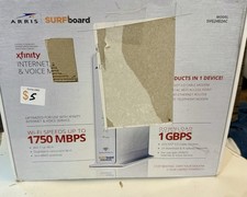 ARRIS SURFboard SVG2482AC DOCSIS 3.0 Cable Modem Wi-Fi Router With Cords