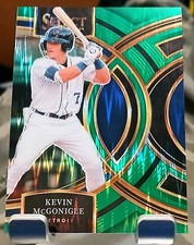 2024 Panini Select - Premier Level Kevin McGonigle Green Flash Prizm (RC) Tigers