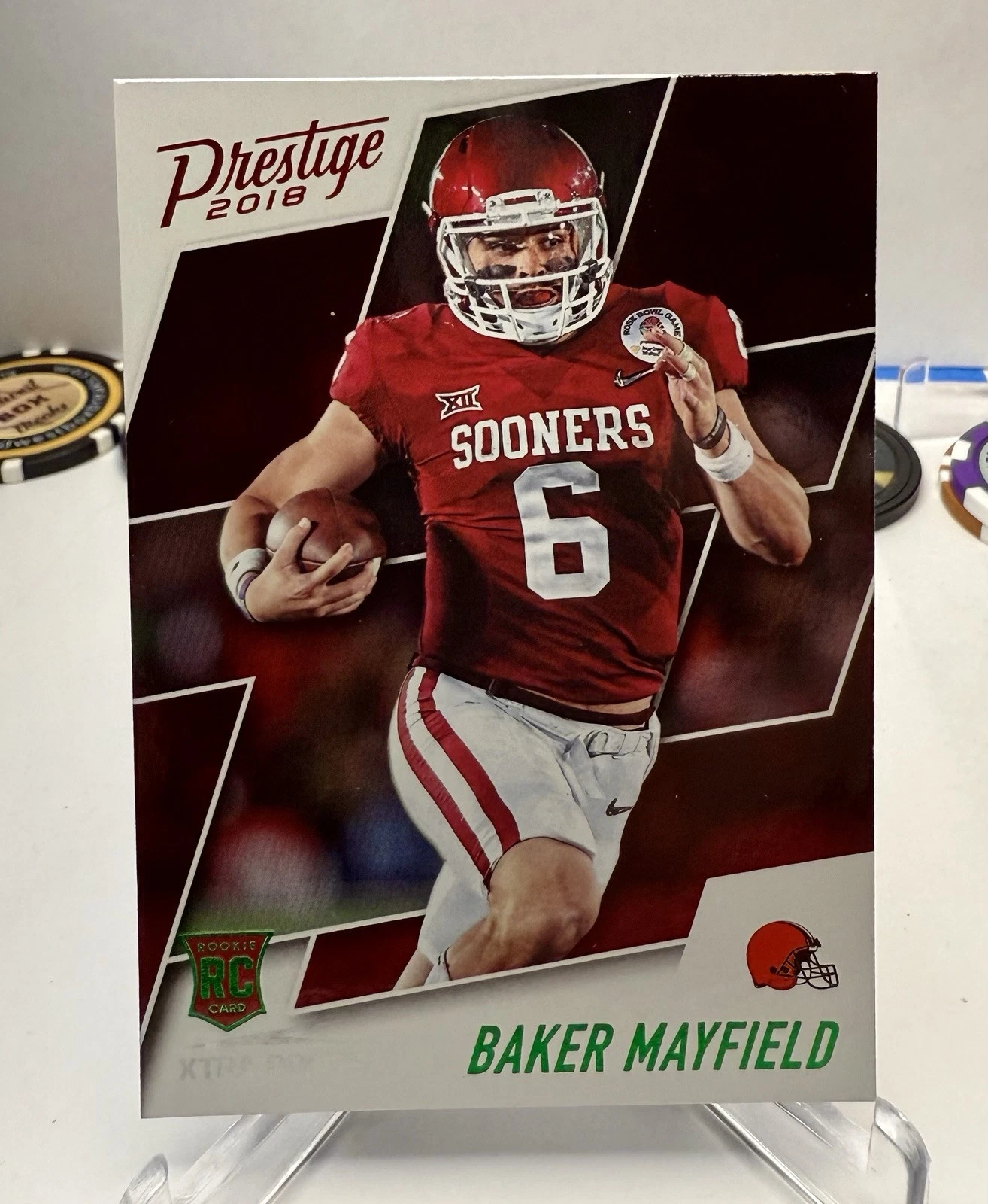 Baker Mayfield trading card