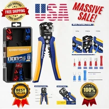 Comprehensive 201PCS Wire Stripper and Terminal Kit for DIY and Pro Electricians