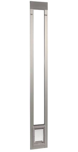 Ideal Pet Products Aluminum Pet Patio Door, Adjustable Height 77-5/8" to 80-3/8"