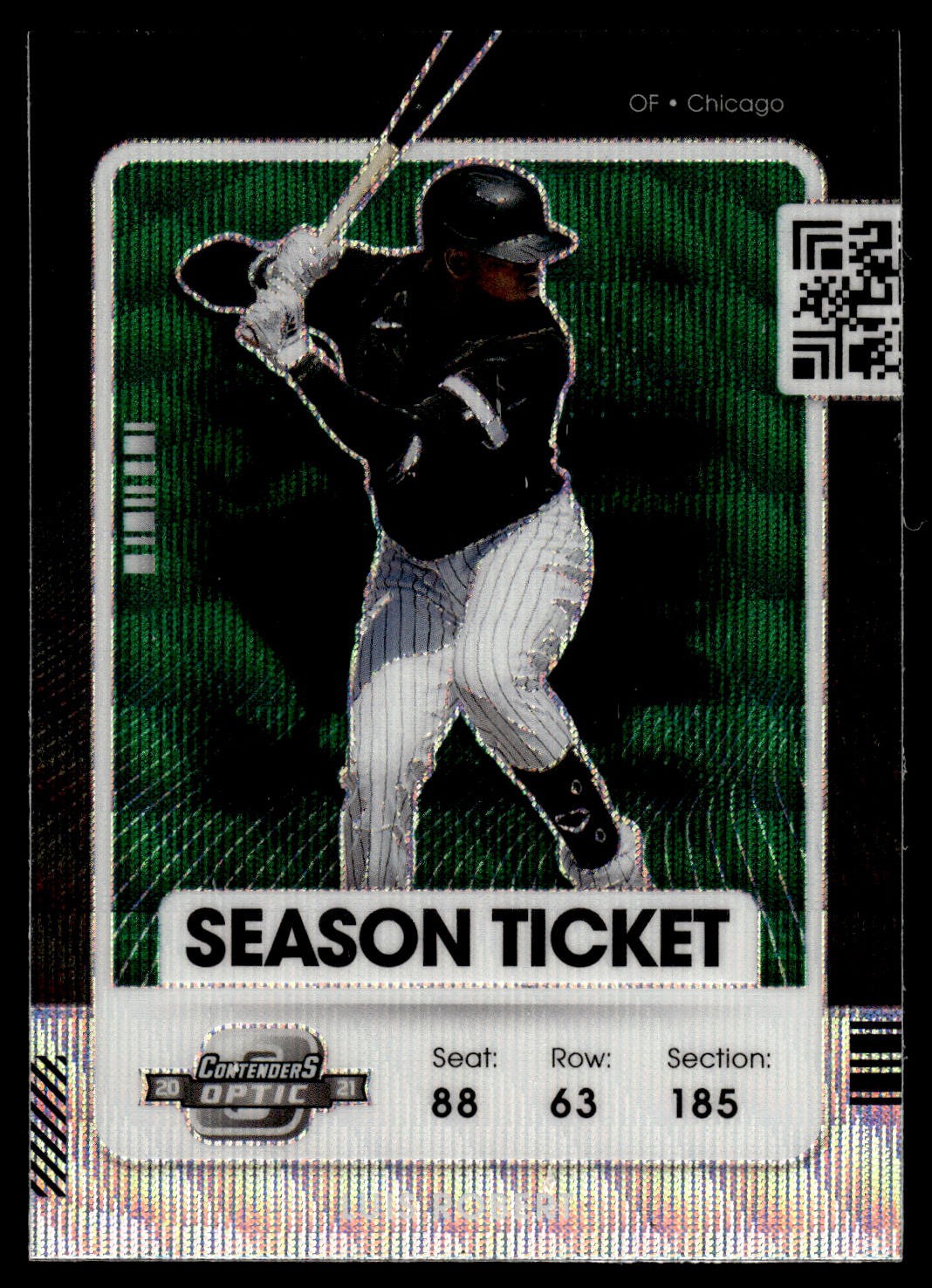 2021 Panini Contenders Optic Green Wave #70 Luis Robert