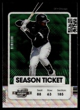 2021 Panini Contenders Optic Green Wave #70 Luis Robert