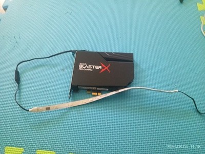Creative Sound BlasterX AE-5 Plus Sound Card With OEM Leds