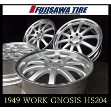 Jdm 1949work Gnosis Hs20419x8j9j 5 Holes Pcd114.3 43454bookbrwor No Tires