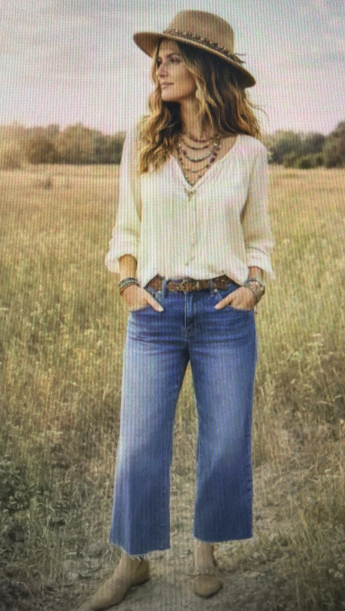Jeans Femme KUT From The Kloth - Taille 6 - Coupe 69132 - Style KP443QDMBQ - Occasion Très Bon état
