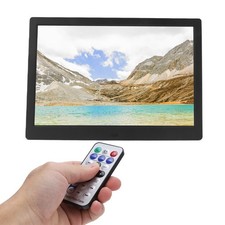 US Plug Digital Photo Frame Album 13 Inch HD Digital Picture Frame 1280x800 BL