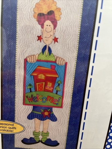 Seasoned Quilter Welcome Wandbehang Amy Bradley Designs UNGESCHNITTEN - Bild 2 von 4
