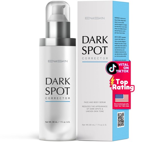 Dark Spot Remover Face & Body Serum: Age Spot Sun Spot Freckles Melasma Brown...