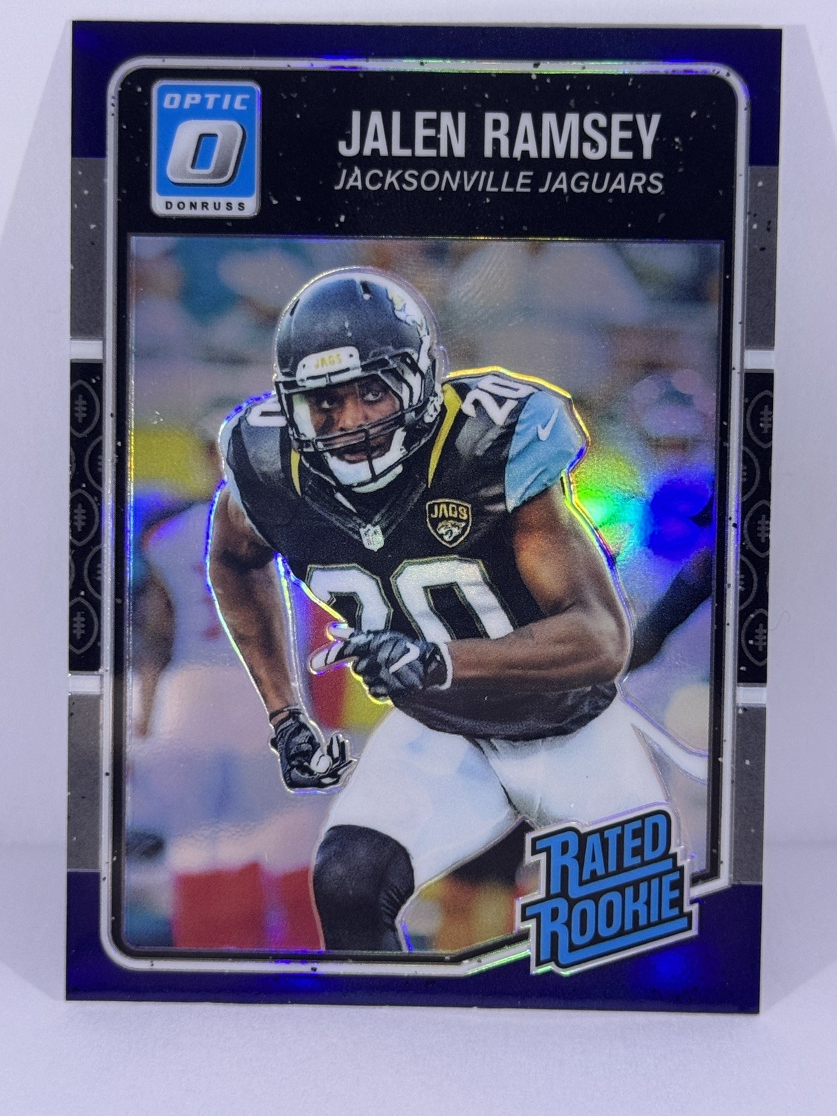 2016 Donruss Optic Rated Rookie Purple Jalen Ramsey Rookie RC