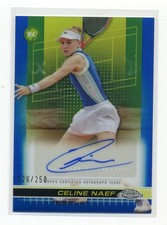 2024 Topps Chrome - Celine Naef Auto Blue Refractor /250 Card #TCA-CNF Rookie
