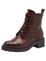 Damen Boots Tamaris Synthetik Braun GrößE 37 EU Stiefel Schuhe