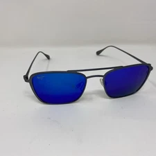 MAUI JIM EBB&FLOW MJ542-27A MB-BH BLUE POLARIZED SUNGLASSES 54-20-145 JAPAN :H45