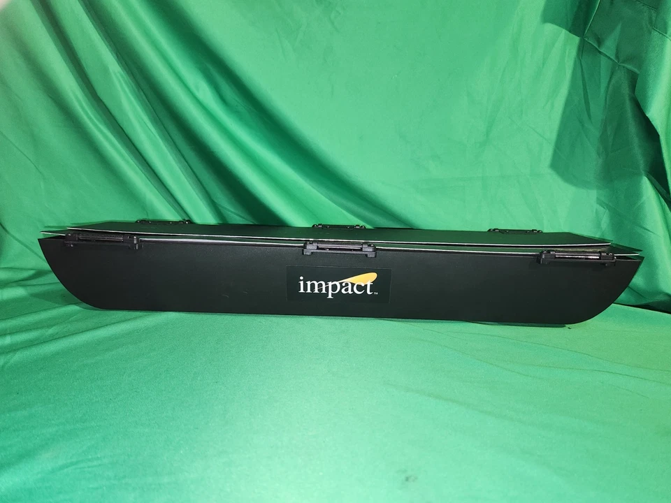 Impact FRC-22 Fluorescent Ready Cool 2 Light Fixture Barn Doors Case w/ Bulbs  - Image 2 of 4