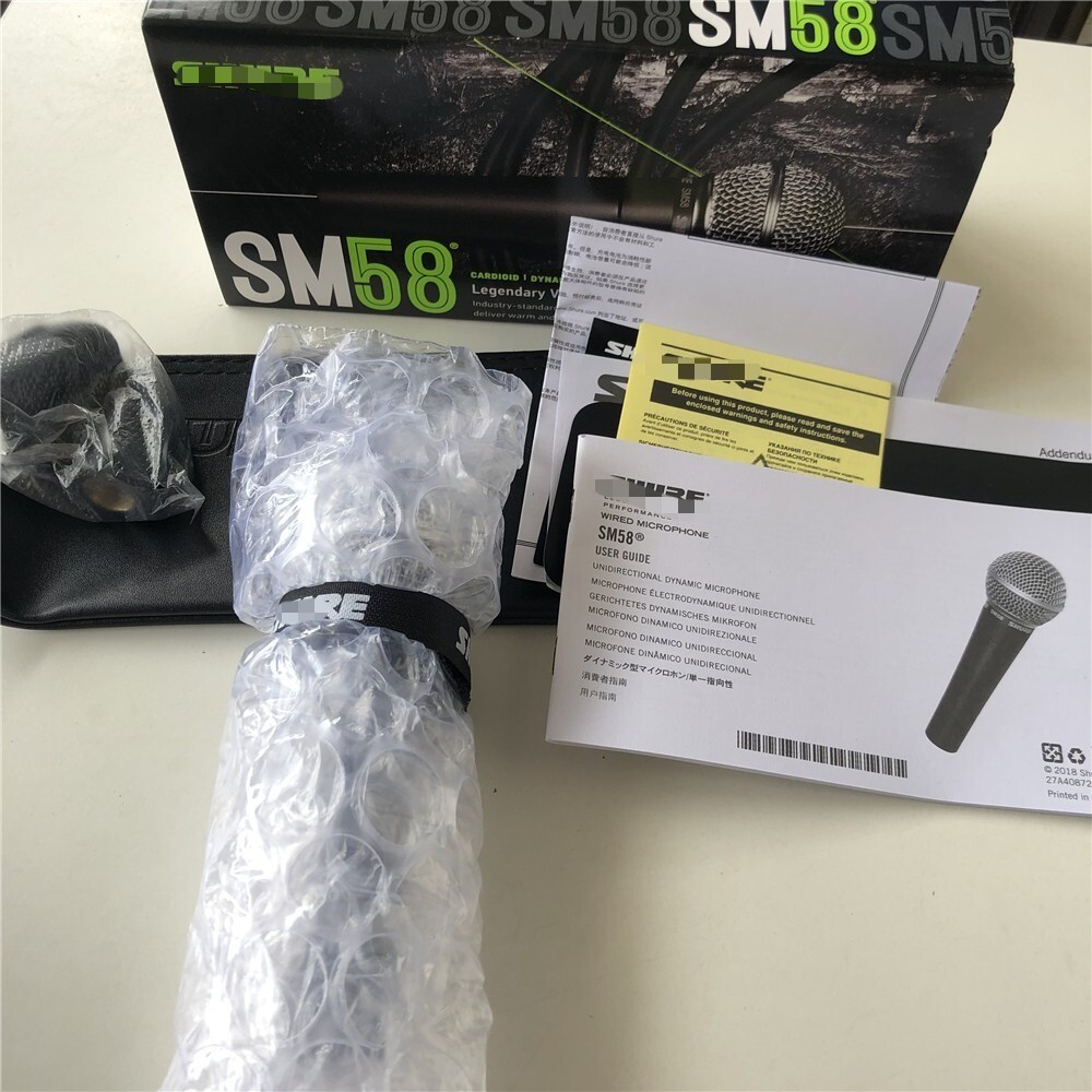Shure SM58-LC Wired Xlr Dynamic Microphone for sale online