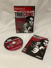 True Crime: Streets of L.A. PlayStation 2 PS2 Complete CIB w/ Manual TESTED MINT