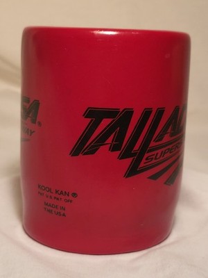 Talladega Motor Speedway  Coozie Red/black 