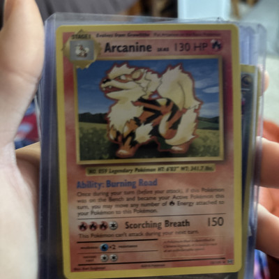 Arcanine 18/108 - XY Evolutions - Rare Non Holo Pokemon Card - Same Day Shipping