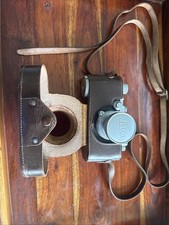 Post War Leica IIIc 35mm Rangefinder Film Camera, Leica Summitar Lens