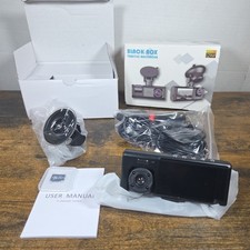 Black Box Traffic Recorder Dash Cam - HD Front And Rear/inward 1080p Camera