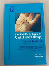 THE FULL FACTS BOOK OF COLD READING By Ian Rowland 4th ed 2008