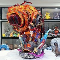 One Piece Anime Luffy GK Figure Gear 3 LED PVC Statue Collectible Toy