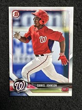 DANIEL JOHNSON #BP3 2018 Bowman Baseball QTY Washington Nationals