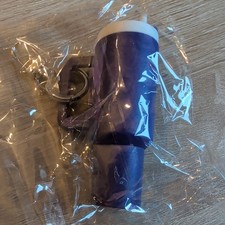 Mini Tumbler Keychain , Stanley Chapstik  Holder, Mini Cup Keychain Purple