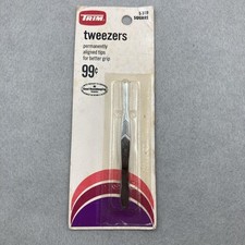 Vintage Trim Tweezers Square Tip 5-31B Made In USA Rare NOS