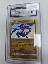 2019 Pokemon Garchomp Hidden Fates Holo SV40/SV94 Shiny Vault CGC 10 GM
