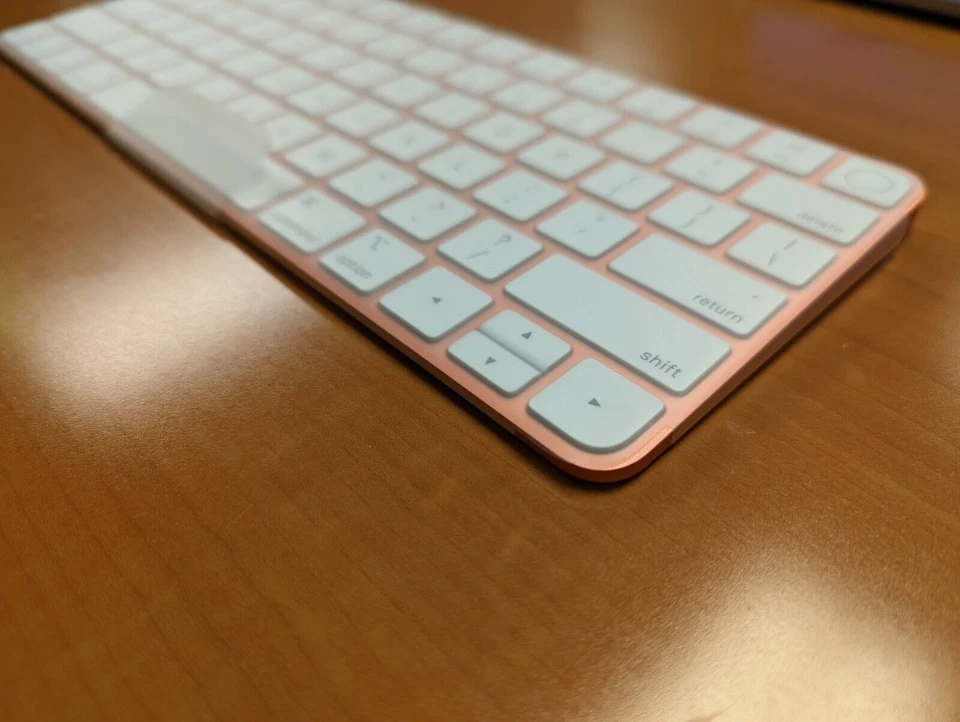 Apple Magic Keyboard Touch ID Wireless Bluetooth Silicon Genuine - Orange - Image 3 of 3