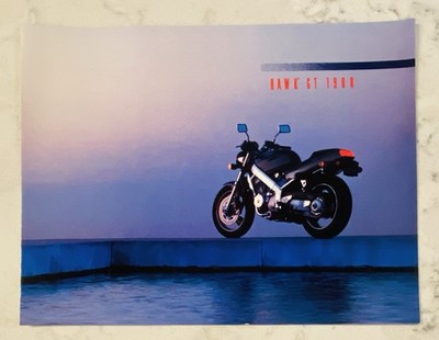 1988 HONDA NT650 HAWK GT ORIGINAL DEALER SALES BROCHURE NOS