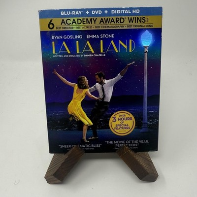 La La Land Blu-ray DVD Digital HD Ryan Gosling Emma Stone Musical Movie PG-13