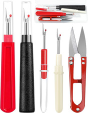 Seam Rippers for Sewing   2 Big and 2 Small Stitch Remover Tools, Thread Ripper,